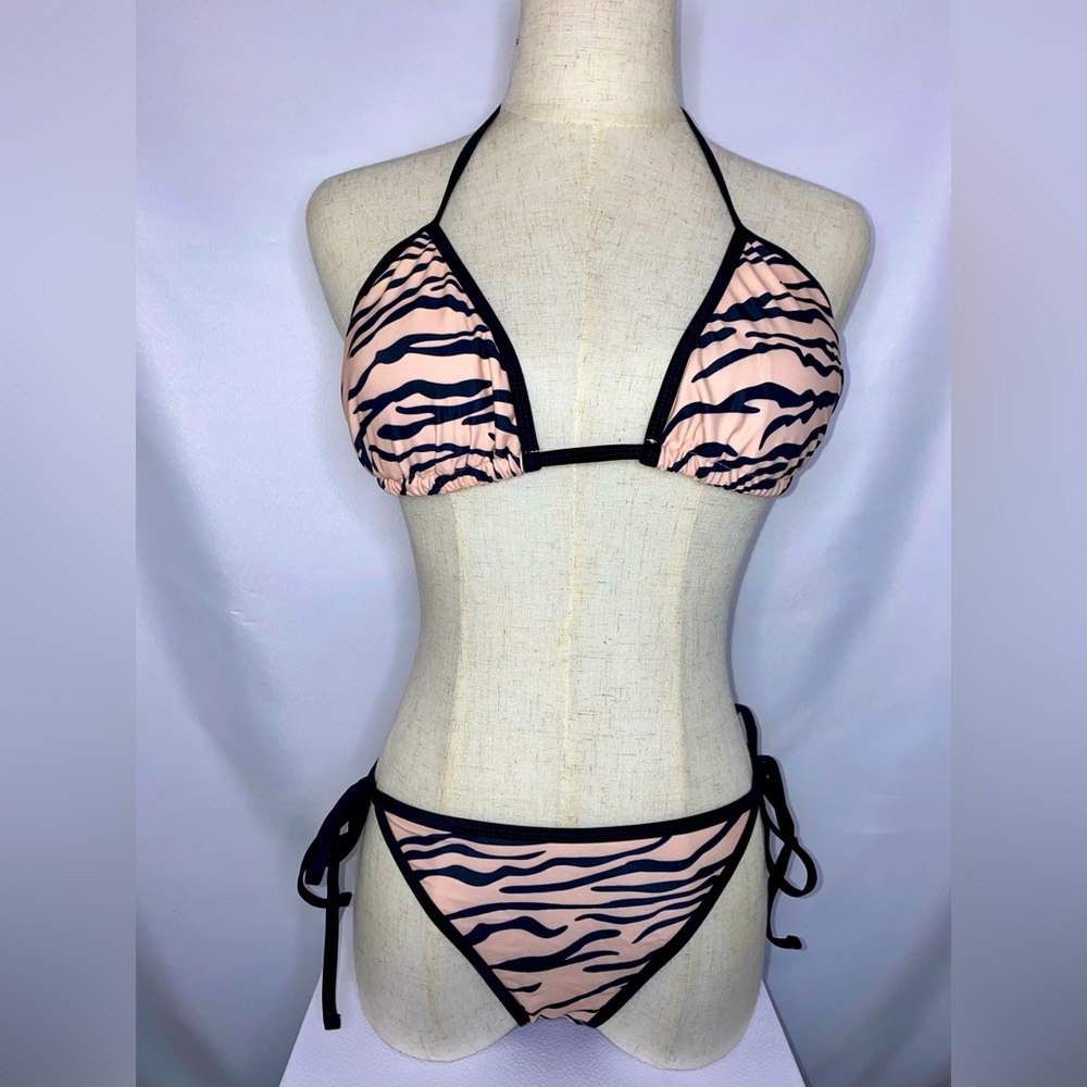 Two Piece Bikini Animal Print